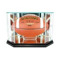 Perfect Cases Perfect Cases FBO-B Octagon Football Display Case; Black FBO-B